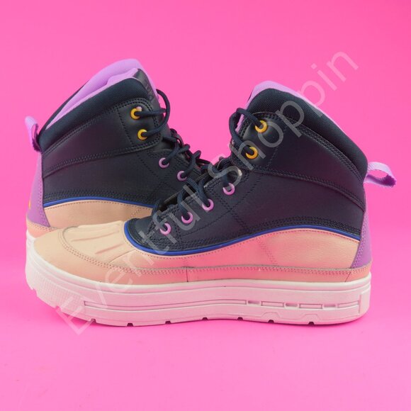 Nike ACG Woodside Boots Size 6Y High Sanddrift Obsidian 524872-100 - Picture 7 of 9